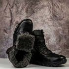 Зимние тактические берцы Nato Черные, Ботинки из натуральной кожи. 46 - изображение 2