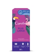 Гігієнічні щоденні прокладки, великий розмір, 20шт - Carefree Plus Large 20шт (791350-52850)