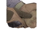 Тактические перчатки Military Gloves олива размер XL (полнопалые военные с закрытыми пальцами осень-зима для военных ВСУ) US-GO47 - изображение 3