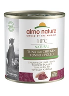 Влажный корм для собак Almo Nature HFC Dog Natural с тунцом и курицей