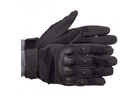 Тактические перчатки T-Gloves размер XL черный (полнопалые военные с закрытыми пальцами осень-зима для военных ВСУ) EFTGBK11 - изображение 1