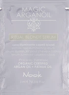 Сыворотка для сияния светлых волос - Nook Magic Arganoil Ritual Blonde Serum (пробник) 3ml (999818-80088)