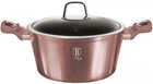 Каструля з кришкою Berlinger Haus I-Rose Edition 6.1 л (BH 6036)