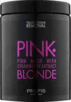 Поживна маска для волосся - Profis Pink Blonde Mask With Strawberry Extract 1000ml (838203-77721)