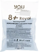Пудра, що освітлює - You Look Professional 8+ Royal Bleaching Powder 500g (686345-60367)