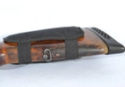 Патронташ на приклад на 6 патронов на поролоне черный - изображение 3