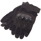Перчатки тактические с закрытыми пальцами Zelart Action 8794 размер L Black - изображение 6