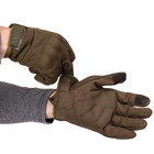 Перчатки тактические с закрытыми пальцами Zelart Action 8816 размер M Olive - изображение 4
