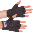 Перчатки тактические с открытыми пальцами Zelart Action 4928 размер L Black - изображение 1