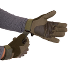 Рукавички тактичні із закритими пальцями Zelart Sprinter 8790 розмір M Olive - зображення 6