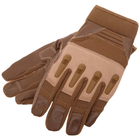 Перчатки тактические с закрытыми пальцами Zelart Action 8795 размер XL Khaki - изображение 6