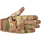 Перчатки тактические с закрытыми пальцами Zelart Action 8816 размер M Camouflage - изображение 3