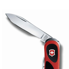 Ніж швейцарський складаний Victorinox багатофункціональний кишеньковий 15 функцій червоно-чорний 85 мм. 2203425 - зображення 3