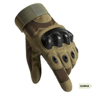 Тактичні рукавички з сенсорною накладкою - Militang Z908 - M - зображення 3