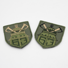 Качественный шеврон 63-я отдельная механизированная бригада щит, шевроны на липучке, олива (вышивка) - изображение 4