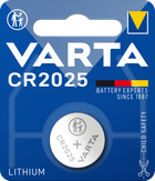 Батарейка VARTA CR 2025 3 В BLI 1 шт