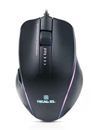 Мышь REAL-EL RM-747 Black USB