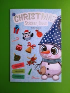 Christmas sticker book. Аркуш до святого Миколая. Талант