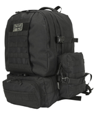 Рюкзак тактичний KOMBAT UK Expedition Pack, чорний, 50л - изображение 1