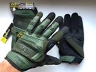 Тактичні рукавиці Повнопалі M-Pact захисні Mechanix MX-FDE, XL Олива