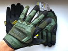 Тактические перчатки Полнопалые M-Pact защитные Mechanix MX-FDE, M Олива - изображение 4