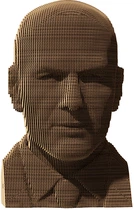 3D пазл-конструктор Cartonic 3D Puzzle Zinedine Картонный (CARTMZIN)