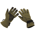 Тактические перчатки MFH Softshell с частичным усилением олива р-р M (15780B_M) - изображение 1