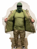 Бушлат зимовий та штани костюм військовий Піксель (куртка військова зимова) 56 розмір ЗСУ (338130) - зображення 6