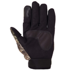 Перчатки тактические теплые с отстегивающимися пальцами Zelart 9233 размер L Camouflage - изображение 3