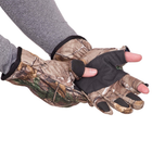 Перчатки тактические теплые с отстегивающимися пальцами Zelart 7388 размер L Camouflage - изображение 7