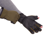 Перчатки тактические теплые Zelart 9241 размер L Olive - изображение 4