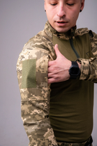 Рубашка тактическая убакс GorLin 54 Хаки (Т-44) - изображение 4