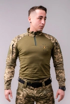 Рубашка тактическая убакс GorLin 42 Хаки (Т-44) - изображение 1