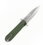 Нож складной карманный, туристический Flipper Adimanti Samson-GR Green 212 мм - изображение 3
