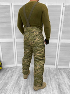 Тактична тепла зимова військова форма комплект костюм (Куртка + Штани), Камуфляж: Піксель ЗСУ, Розмір: XL - зображення 6