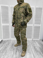 Тактическая теплая зимняя военная форма комплект костюм ( Куртка + Штаны ), Камуфляж: Пиксель ВСУ, Размер: L - изображение 2