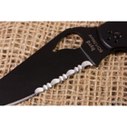 Нож Spyderco Byrd Cara Cara 2 Black, полусеррейтор (BY03BKPS2) - изображение 4