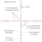 Прицел оптический Hawke Sidewinder 8.5-25x42 SF (20x 1/2 Mil Dot IR) (17120) - изображение 3