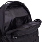 Штурмовой тактический рюкзак армейский военный походный для охоты 16 литров 40 х 26 х 15 см SILVER KNIGHT черный АН9332 - изображение 2
