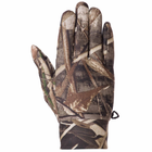 Тактичні рукавички текстильні, багатоцільові рукавички, для полювання та риболовлі рукавички спінінгіста Розмір L Камуфляж BC-9242 - зображення 3