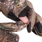 Камуфляжные тактические перчатки с откидными пальцами, перчатки многоцелевые, для охоты и рыбалки перчатки спиннингиста Размер L BC-7388 - изображение 9