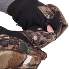 Перчатки-варежки тактические перчатки с откидными пальцами, перчатки многоцелевые, для охоты и рыбалки перчатки спиннингиста Размер L BC-9243 - изображение 9
