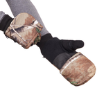 Перчатки-варежки тактические перчатки с откидными пальцами, перчатки многоцелевые, для охоты и рыбалки перчатки спиннингиста Размер L BC-9243 - изображение 11