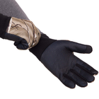 Тактичні рукавички, багатоцільові рукавички, для полювання та риболовлі рукавички спінінгіста Розмір L Камуфляж Ліс BC-9236 - зображення 6