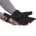 Теплые флисовые тактические перчатки, перчатки многоцелевые, для охоты и рыбалки перчатки спиннингиста Размер L/XL BC-7389 - изображение 6