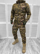 Тактическая зимняя теплая военная форма комплект Accord Tactical ( Куртка + Штаны ), Камуфляж: Мультикам, Размер: M - изображение 1
