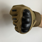 Тактические перчатки с пальцами Gloves FF 2 койот M - изображение 6