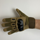 Тактические перчатки с пальцами Gloves FF 2 койот M - изображение 7