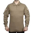 Тактическая рубашка Lesko A655 Sand Khaki 2XL убакс мужская с длиными рукавами taktical - изображение 2