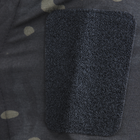 Рубашка мужская Pave Hawk PLY-11 Camouflage Black XL демисезонная с воротником на замке - изображение 6